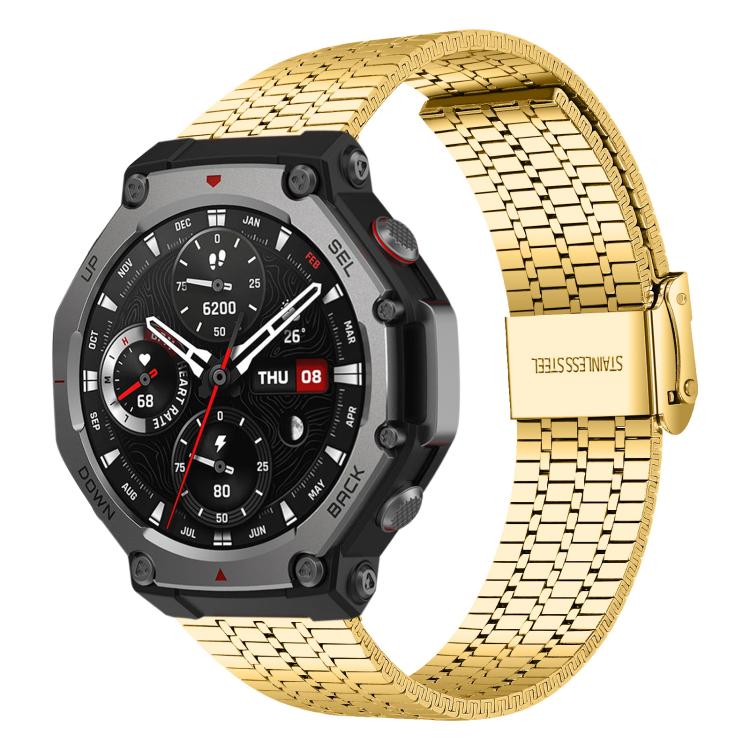 xDfind Seven Beads Buckle Stainless Steel Watch Band