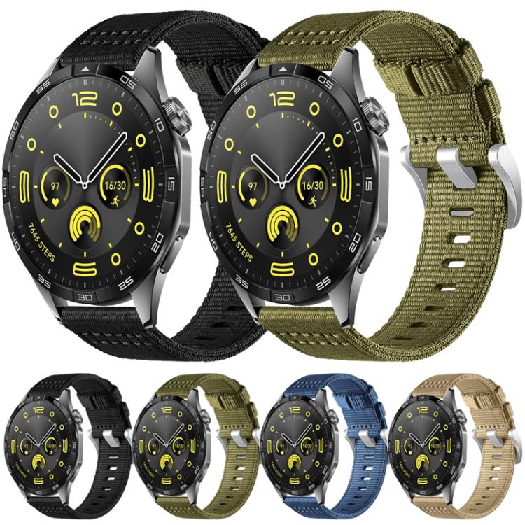 xDfind Two-section Nylon Watch Band, 22mm