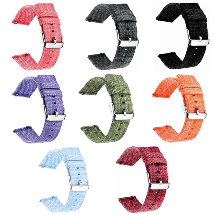 xDfind Nylon Canvas Watch Band, 22mm