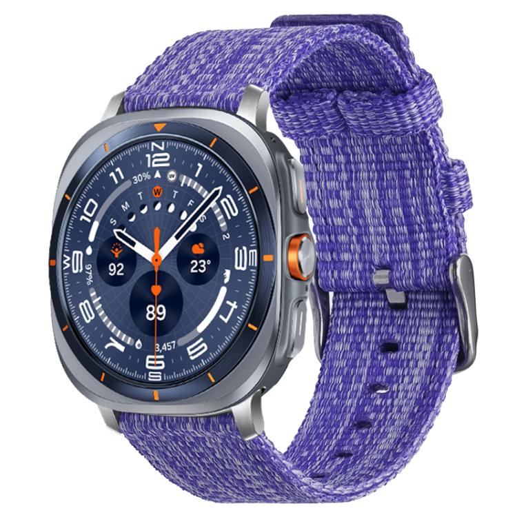 xDfind Nylon Canvas Watch Band, For Samsung Galaxy Watch Ultra / Ultra 2025
