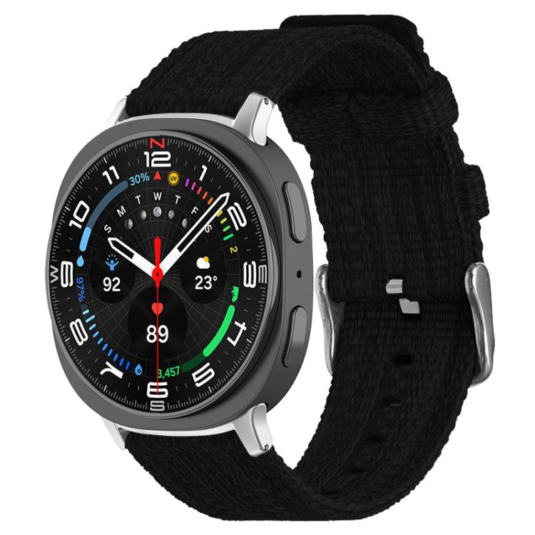 xDfind Nylon Canvas Watch Band, For Samsung Galaxy Watch8 / 8 Classic