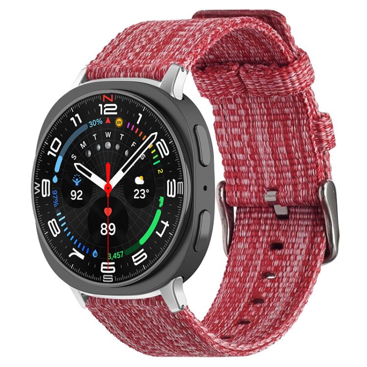 xDfind Nylon Canvas Watch Band, For Samsung Galaxy Watch8 / 8 Classic