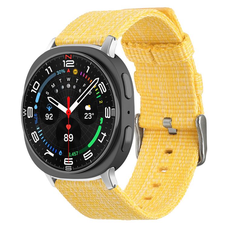 xDfind Nylon Canvas Watch Band, For Samsung Galaxy Watch8 / 8 Classic