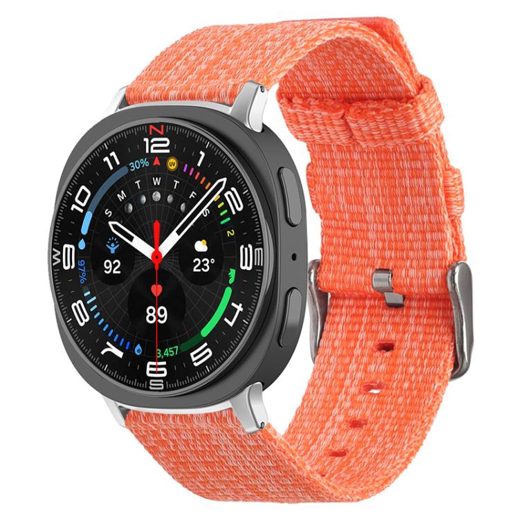 xDfind Nylon Canvas Watch Band, For Samsung Galaxy Watch8 / 8 Classic
