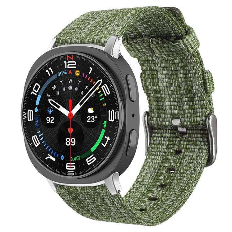 xDfind Nylon Canvas Watch Band, For Samsung Galaxy Watch8 / 8 Classic