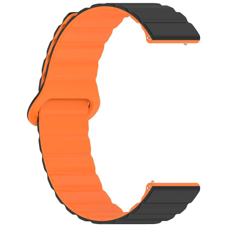 xDfind Loop Magnetic Glossy Silicone Watch Band, 18mm