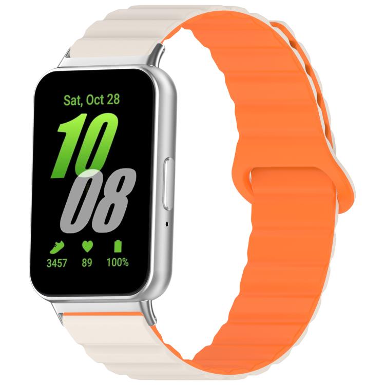 xDfind Loop Magnetic Glossy Silicone Watch Band, 18mm