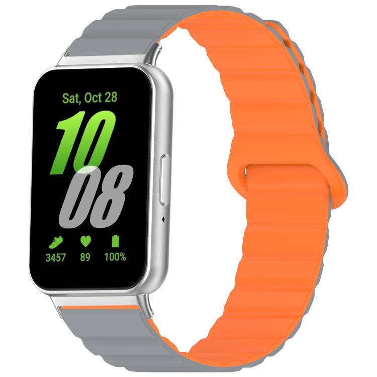 xDfind Loop Magnetic Glossy Silicone Watch Band, 18mm