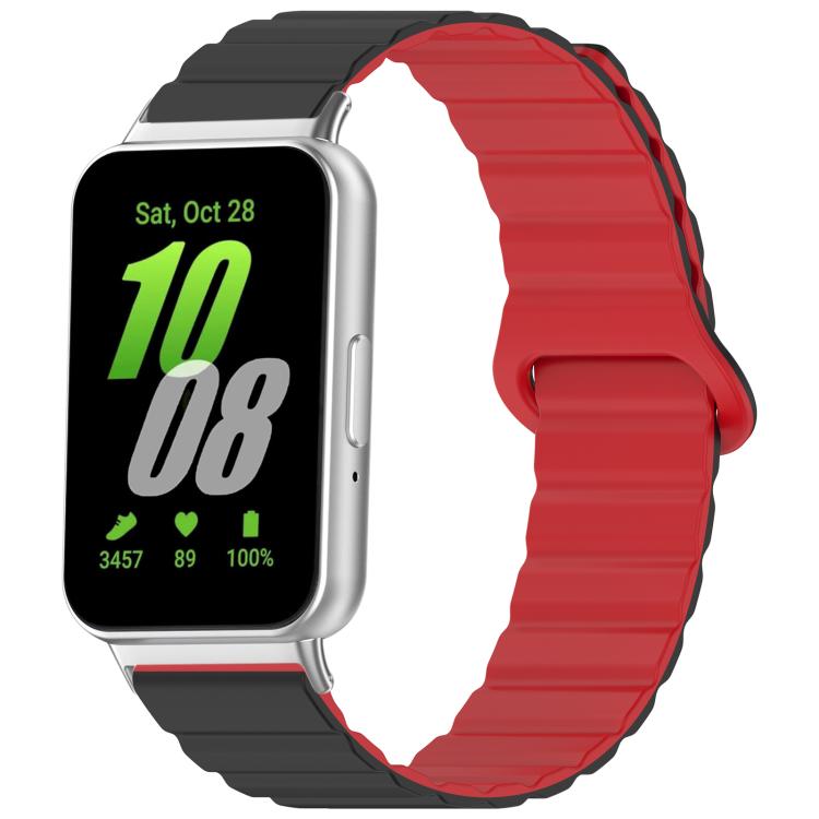 xDfind Loop Magnetic Glossy Silicone Watch Band, 18mm