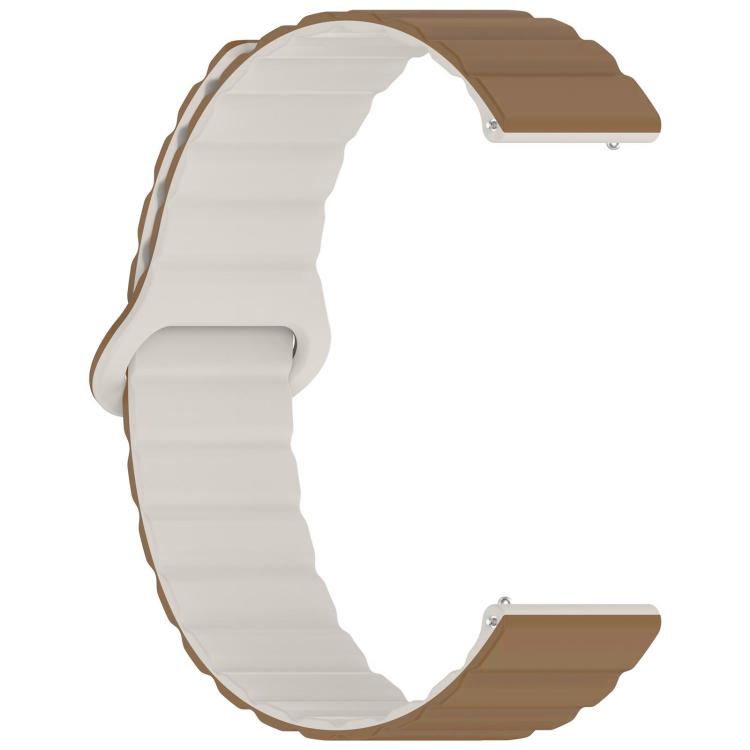 xDfind Loop Magnetic Glossy Silicone Watch Band, 20mm