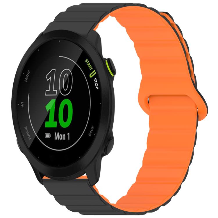 xDfind Loop Magnetic Glossy Silicone Watch Band, For Garmin Forerunner 45 / 45S / Swim 2