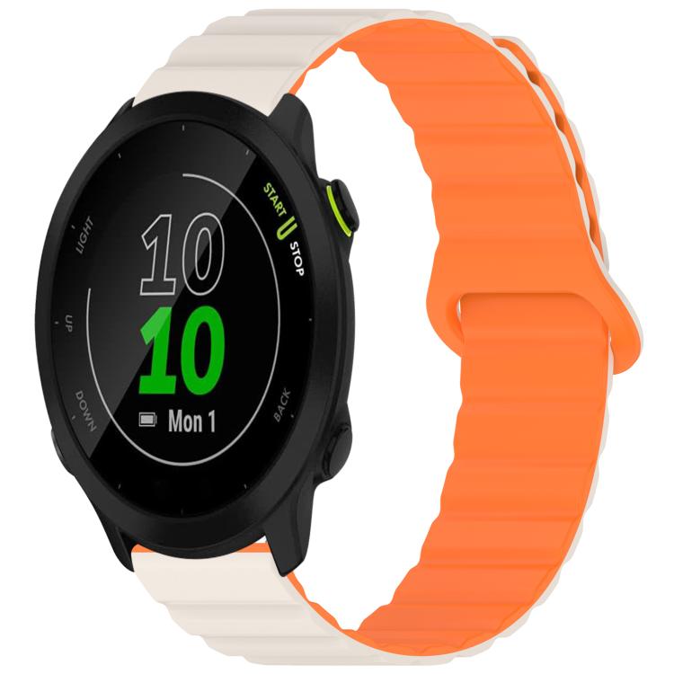 xDfind Loop Magnetic Glossy Silicone Watch Band, For Garmin Forerunner 45 / 45S / Swim 2