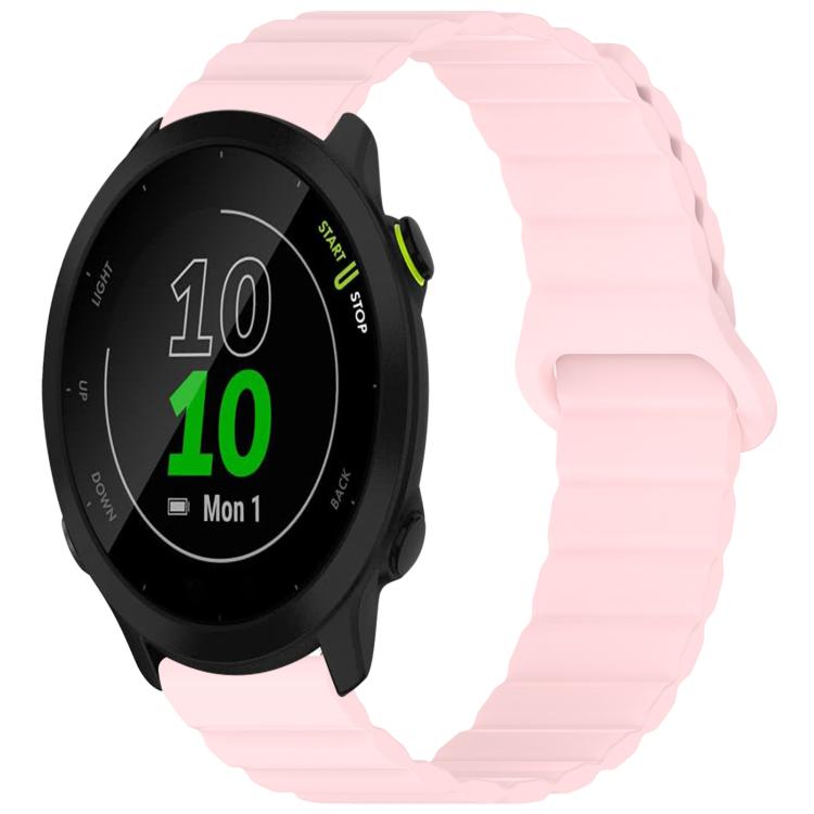 xDfind Loop Magnetic Glossy Silicone Watch Band, For Garmin Forerunner 45 / 45S / Swim 2