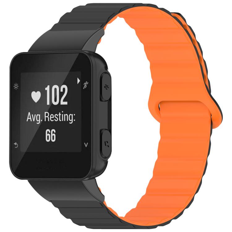 xDfind Loop Magnetic Glossy Silicone Watch Band, For Garmin Forerunner 35/30/35J