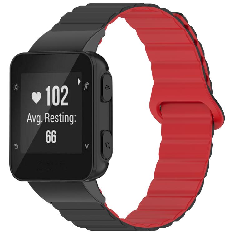 xDfind Loop Magnetic Glossy Silicone Watch Band, For Garmin Forerunner 35/30/35J