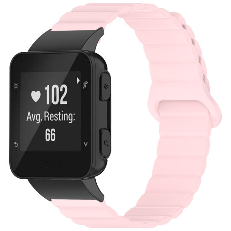 xDfind Loop Magnetic Glossy Silicone Watch Band, For Garmin Forerunner 35/30/35J