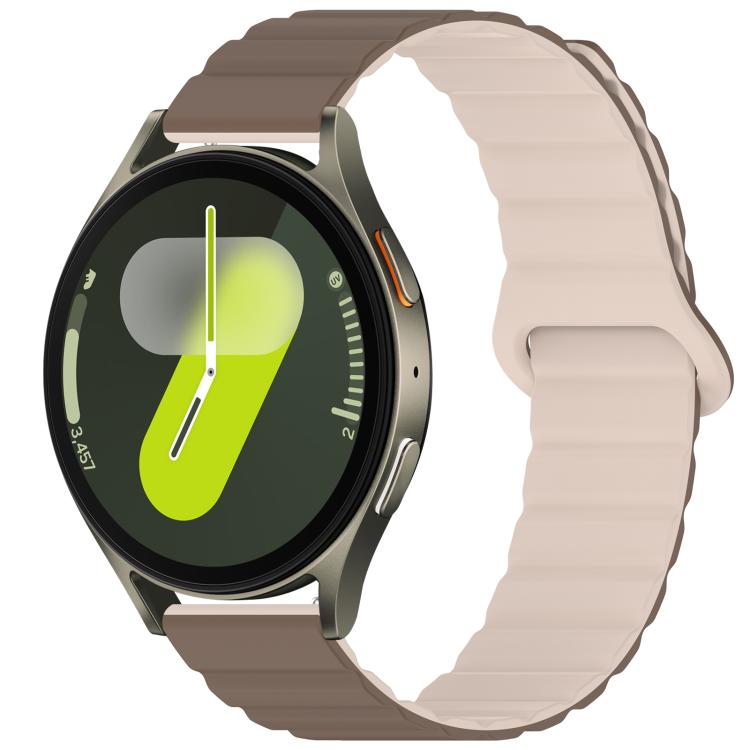 xDfind Loop Magnetic Glossy Silicone Watch Band, For Samsung Galaxy Watch 7 / 6 / 5 / FE