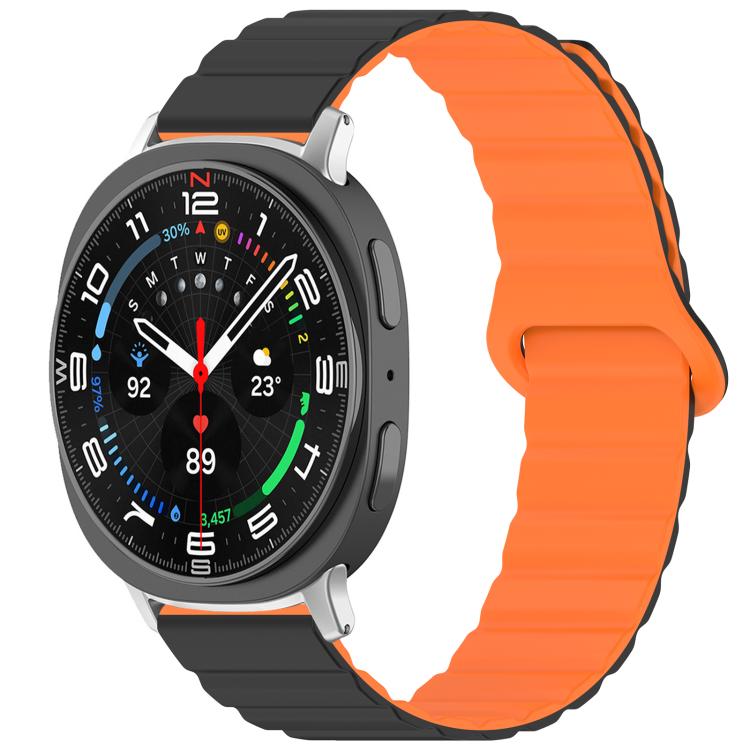 xDfind Loop Magnetic Glossy Silicone Watch Band, For Samsung Galaxy Watch8 / 8 Classic