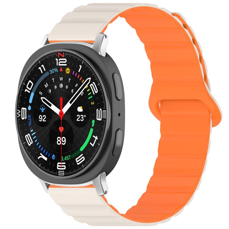 xDfind Loop Magnetic Glossy Silicone Watch Band, For Samsung Galaxy Watch8 / 8 Classic