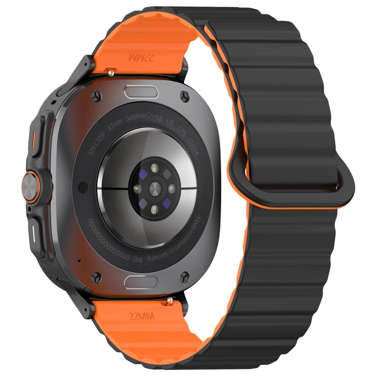 xDfind Loop Magnetic Glossy Silicone Watch Band, For Samsung Galaxy Watch Ultra / Ultra 2025