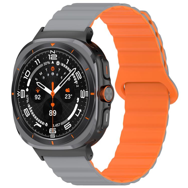 xDfind Loop Magnetic Glossy Silicone Watch Band, For Samsung Galaxy Watch Ultra / Ultra 2025