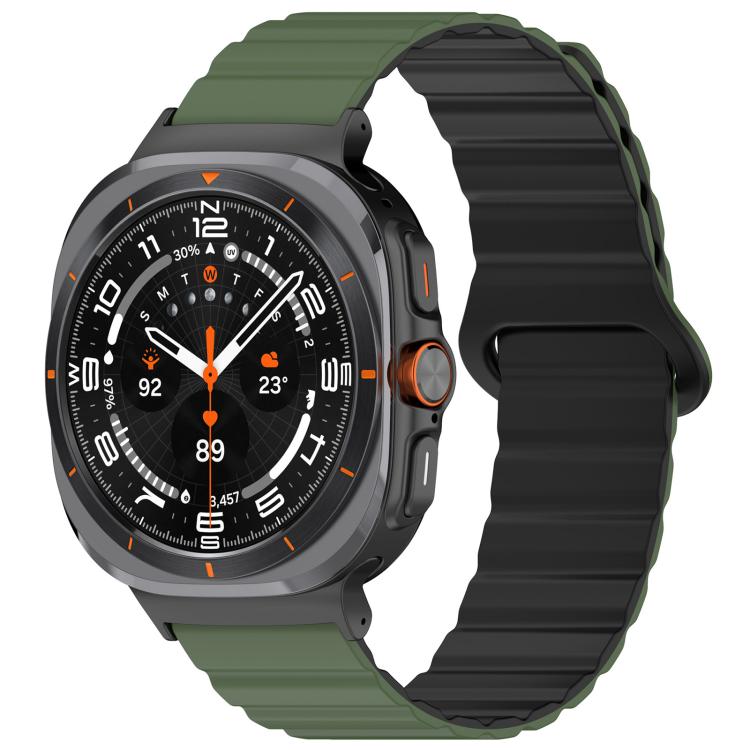 xDfind Loop Magnetic Glossy Silicone Watch Band, For Samsung Galaxy Watch Ultra / Ultra 2025