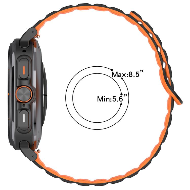 xDfind Loop Magnetic Glossy Silicone Watch Band, For Samsung Galaxy Watch8 / 8 Classic