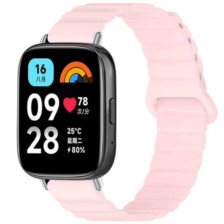 xDfind Loop Magnetic Glossy Silicone Watch Band, For Redmi Watch 3 Active / Watch 3 Lite