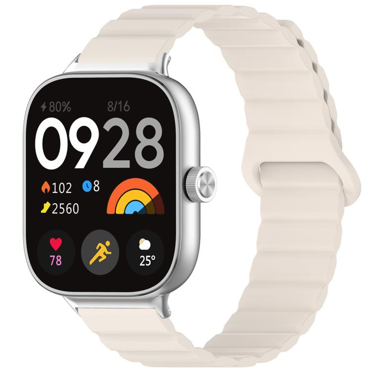 xDfind Loop Magnetic Glossy Silicone Watch Band, For Xiaomi Band 10 Pro / 9 Pro / Redmi Watch 6