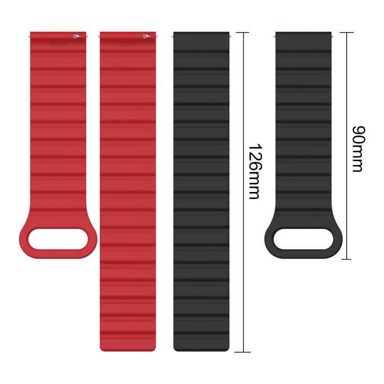 xDfind Loop Magnetic Glossy Silicone Watch Band, For Redmi Watch 3 Active / Watch 3 Lite, For Redmi Watch 3