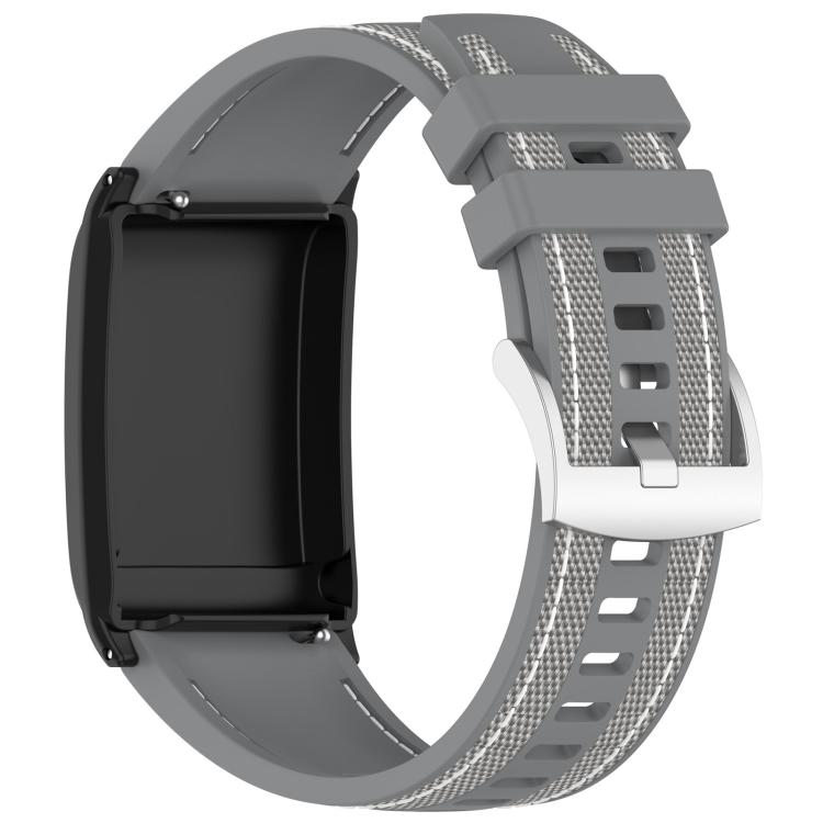 xDfind Hybrid Nylon Braid Silicone Watch Band