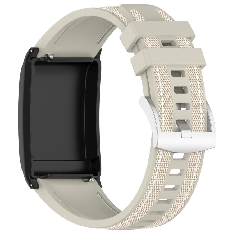 xDfind Hybrid Nylon Braid Silicone Watch Band