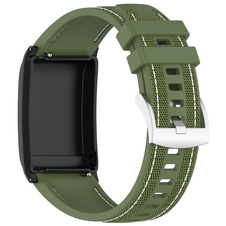 xDfind Hybrid Nylon Braid Silicone Watch Band