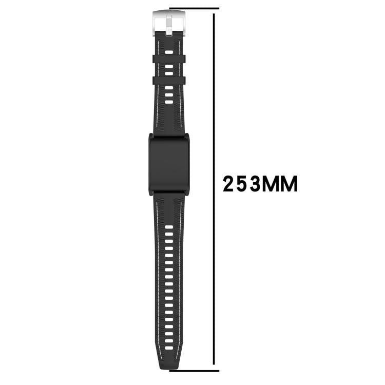 xDfind Hybrid Nylon Braid Silicone Watch Band
