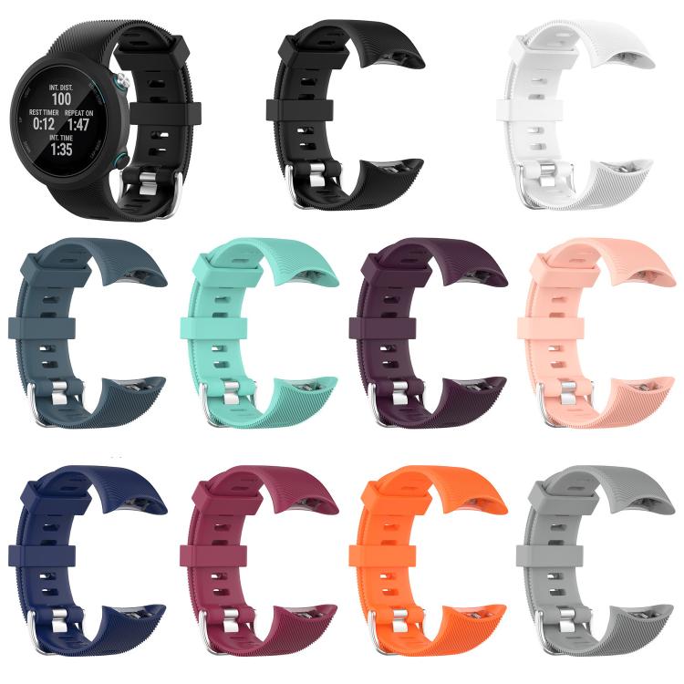 xDfind Twill Solid Color Silicone Watch Band