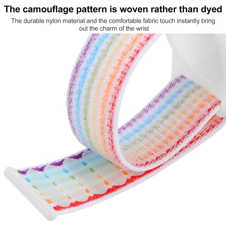 xDfind Nylon Hook and Loop Fastener Watch Band Style Anti-lost Tracker Protective Cover