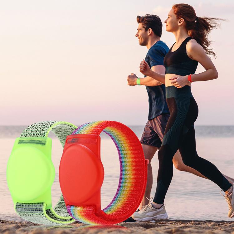 xDfind Nylon Hook and Loop Fastener Watch Band Style Anti-lost Tracker Protective Cover