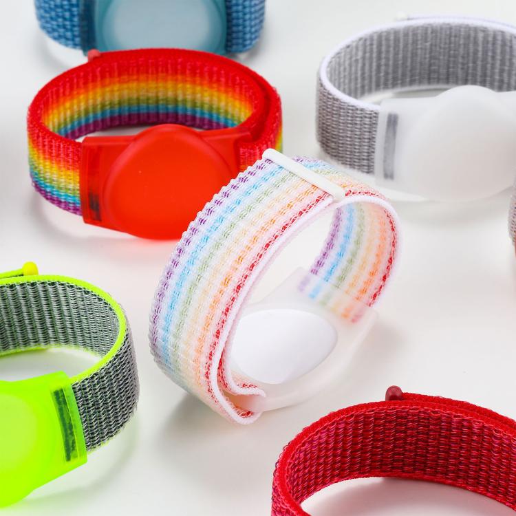 xDfind Nylon Hook and Loop Fastener Watch Band Style Anti-lost Tracker Protective Cover