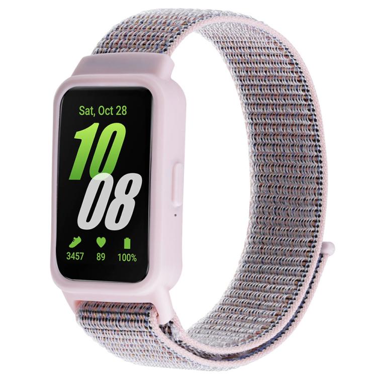 xDfind Watch Frame Integrated Nylon Hook and Loop Fastener Watch Band, For Samsung Galaxy Fit 3