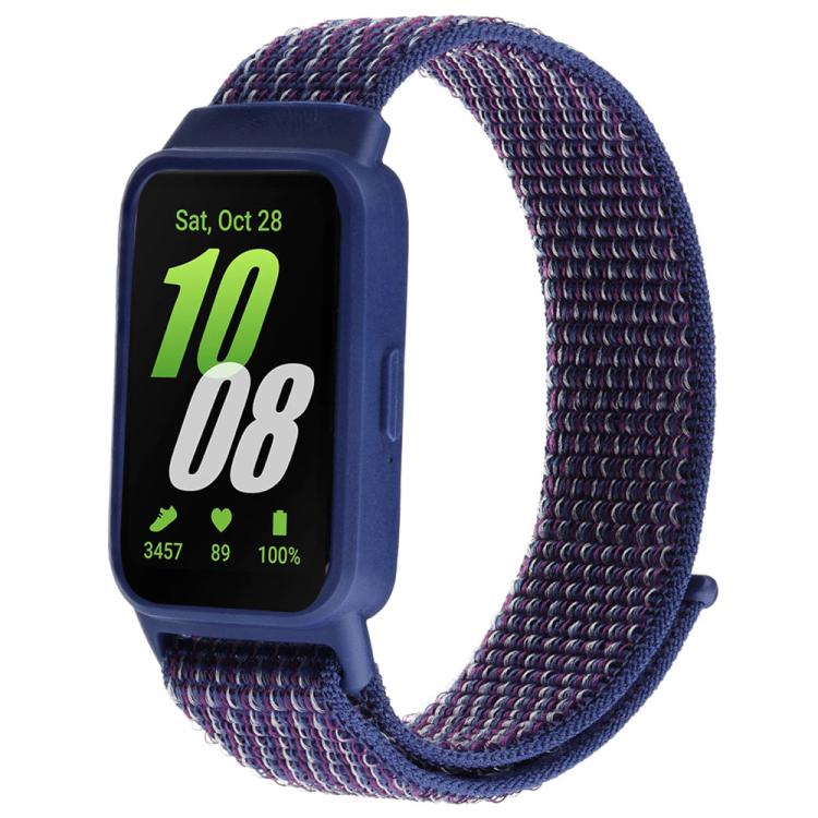 xDfind Watch Frame Integrated Nylon Hook and Loop Fastener Watch Band, For Samsung Galaxy Fit 3