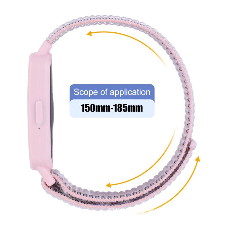 xDfind Watch Frame Integrated Nylon Hook and Loop Fastener Watch Band, For Samsung Galaxy Fit 3