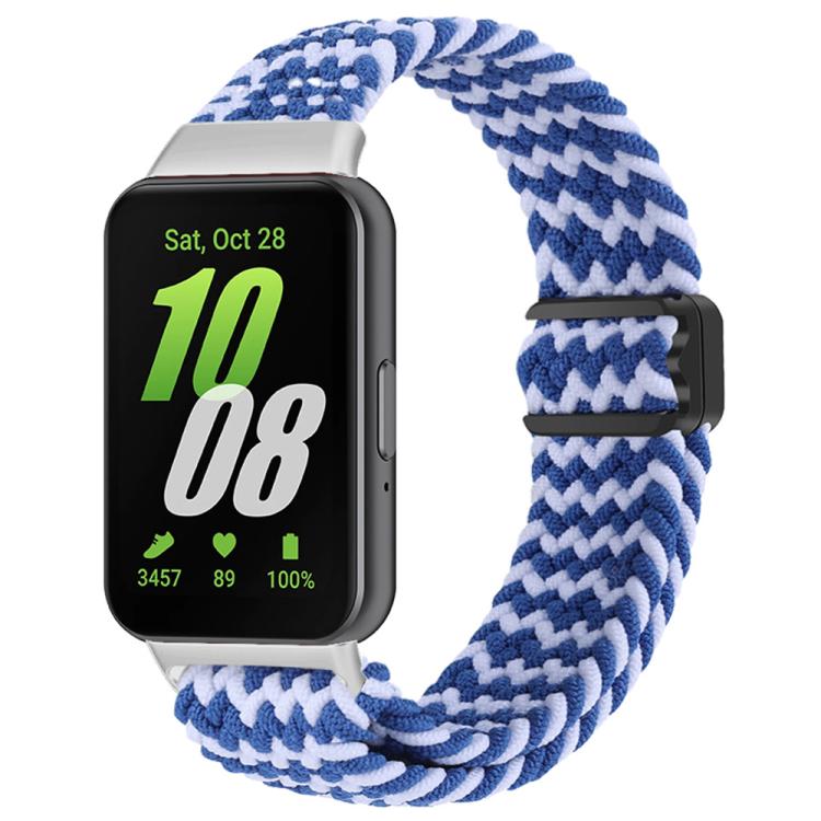 xDfind Magnetic Buckle Nylon Braided Watch Band, For Samsung Galaxy Fit 3