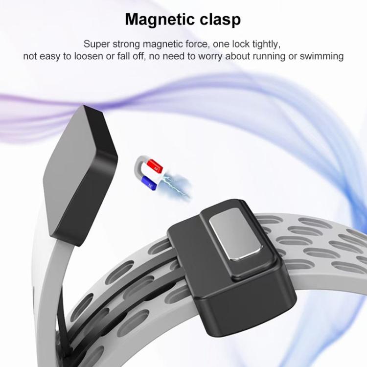 xDfind Magnetic Clasp Silicone Watch Band, For Apple Watch 38 / 40 / 41 / S10 42mm