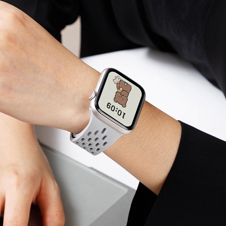 xDfind Magnetic Clasp Silicone Watch Band, For Apple Watch 38 / 40 / 41 / S10 42mm