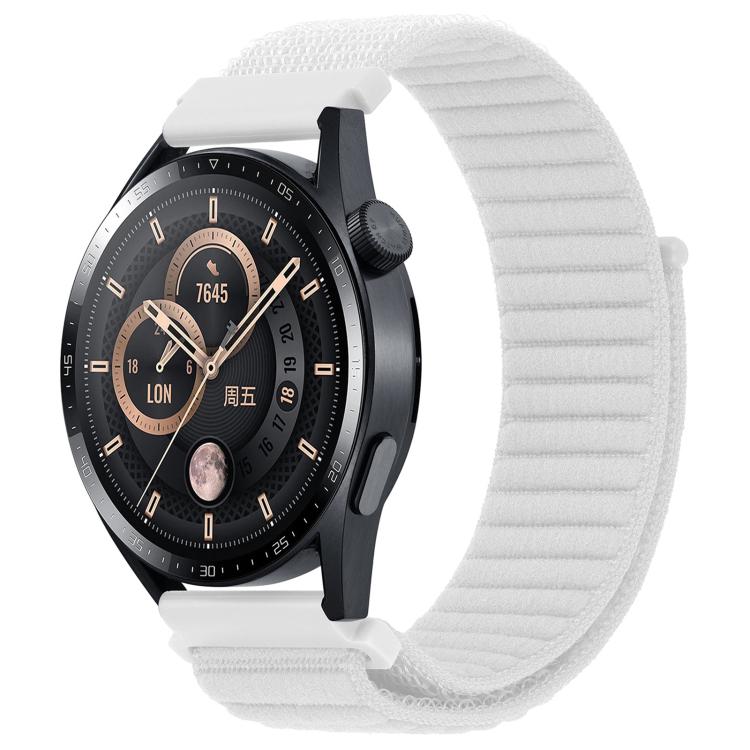 xDfind Wave Texture Nylon Hook and Loop Fastener Watch Band, 20mm