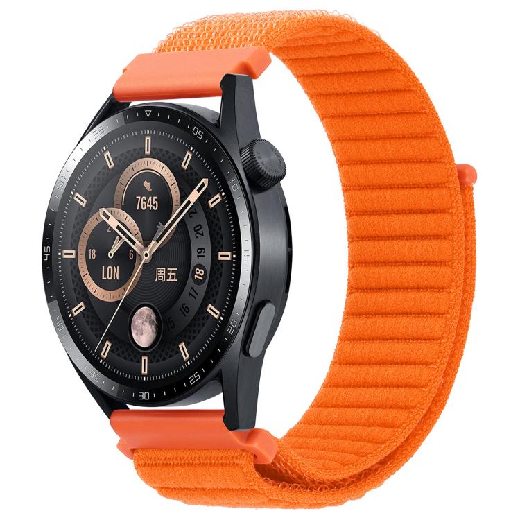 xDfind Wave Texture Nylon Hook and Loop Fastener Watch Band, 20mm