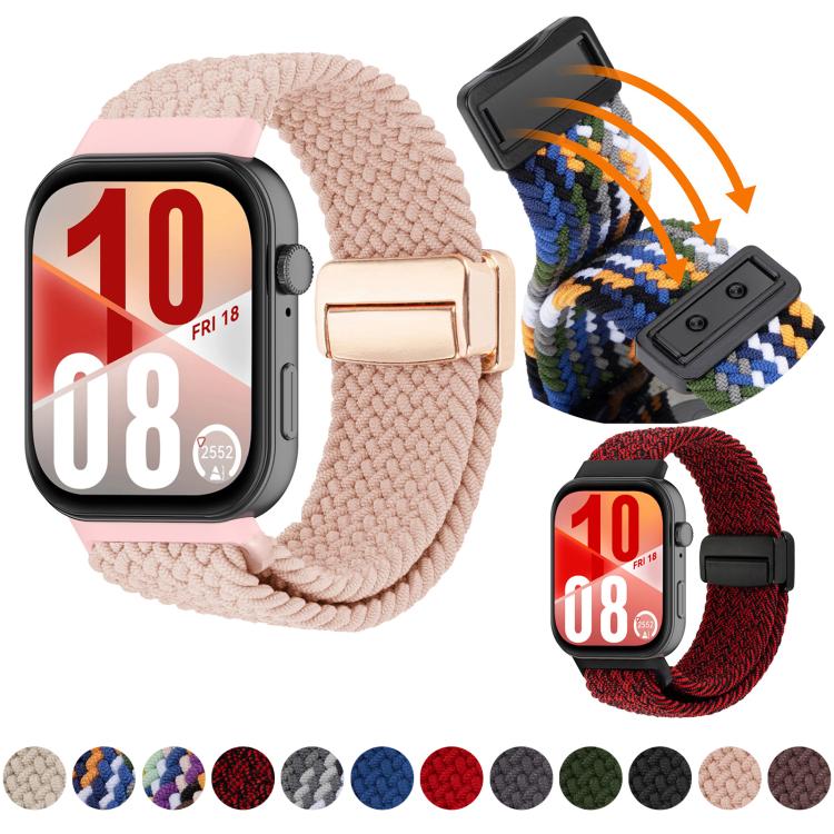 xDfind Magnetic Buckle Loop Woven Watch Band