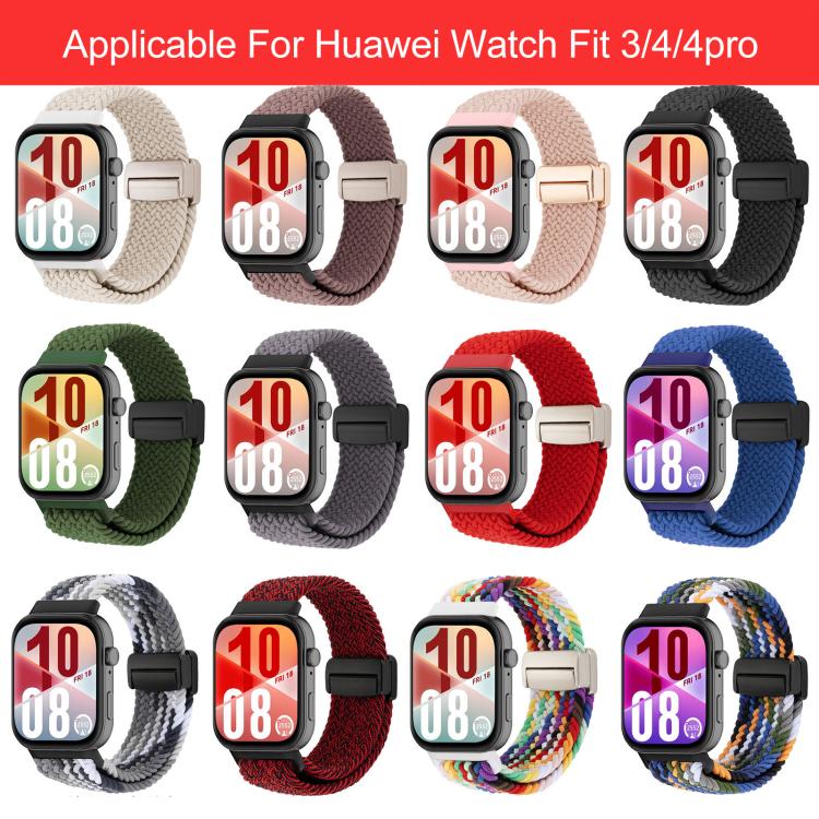 xDfind Magnetic Buckle Loop Woven Watch Band