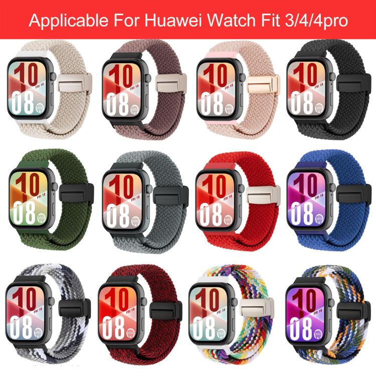 xDfind Magnetic Buckle Loop Woven Watch Band