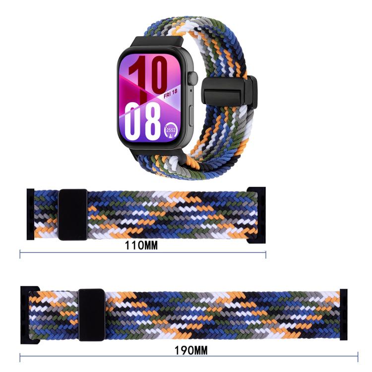 xDfind Magnetic Buckle Loop Woven Watch Band